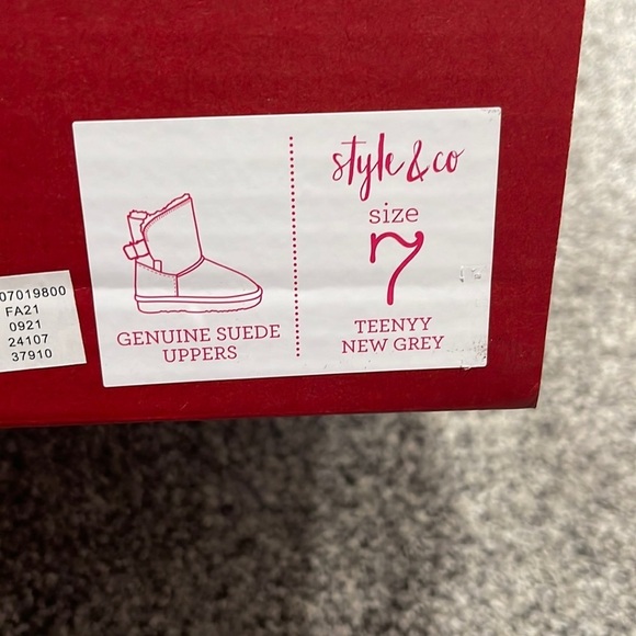 Style & co cold weather booties - Picture 7 of 9